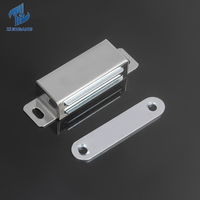 Loquet magnétique ultra-fin pour porte de placard, aimants pour tiroir, loquet adhésif, fermetures magnétiques pour porte de placard de cuisine