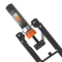 TUDEEN Fitness Equipment Gym avant-bras extenseur de poitrine bras barre à ressort exercices puissance Twister poignet main pince