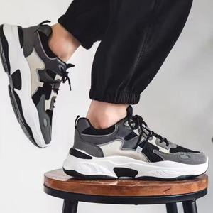 Zapatillas de running con cordones para hombre, nueva colección primavera-otoño 2026, de marca juvenil, a la moda, versátiles y con aumento de altura. - Product Image 2