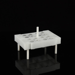 Support en céramique pour 20 creusets d'expérimentation Hongcheng pour usage en laboratoire HC-016 - Product Image 2