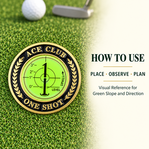 Niveau à bulle portable pour green de golf, aide au putting double face, en stock, accessoire de golf pour tournois et cadeaux pour membres - Product Image 5