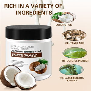 Set <span class=keywords><strong>Shampoo</strong></span> e Balsamo all'Olio di Cocco Biologico Hanxiaoya - Cruelty-Free, Rinfrescante, Nutre il Cuoio Capelluto per Capelli Morbidi e Voluminosi - Product Image 5