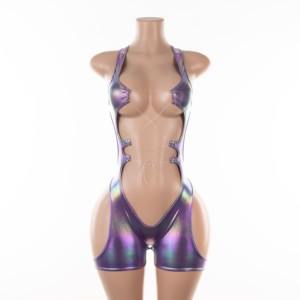 ELITES Club Wear Sous-vêtements sexuels Sexy Lace Mesh Gauze Hanging Neck Back - Product Image 4