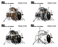 Professional Concert-Grade Portable Acoustic Kit with Complete PD Percussion Instruments for Drum Players