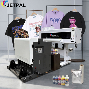 Jetpal 60mm DTF <span class=keywords><strong>Impresora</strong></span> plana Imprimante Textile camiseta 24 pulgadas I3200 DTF <span class=keywords><strong>Impresora</strong></span> Máquina de agitación de polvo - Product Image 1