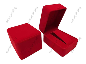 Cajas y estuches para relojes de terciopelo personalizados al por mayor de fábrica con varios logotipos y diferentes colores, cajas portátiles para relojes de un solo compartimento - Product Image 6