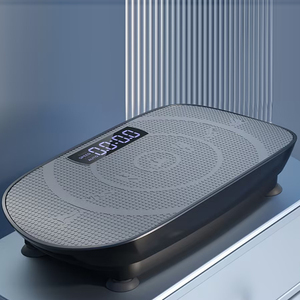 Máquina de ejercicio de placa de vibración Mini Waver portátil, uso doméstico, Fitness, masaje electromagnético Vertical ABS/Metal, novedad - Product Image 6