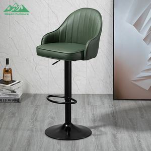 <span class=keywords><strong>Tabouret</strong></span> <span class=keywords><strong>de</strong></span> <span class=keywords><strong>bar</strong></span> extérieur moderne Wayon avec cadre en <span class=keywords><strong>bois</strong></span> <span class=keywords><strong>et</strong></span> repose-pieds en <span class=keywords><strong>acier</strong></span> inoxydable pour jardin <span class=keywords><strong>et</strong></span> terrasse - Product Image 2