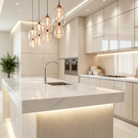 Design d'intérieur de café haut de gamme, bar à café commercial, mobilier de bar moderne, comptoir de bar en acrylique LED