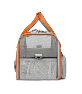 Kinyu 2022 OEM nhà sản xuất thiết kế sang trọng Túi Da vật nuôi tàu sân bay cho chó nhỏ và mèo - Product Image 4