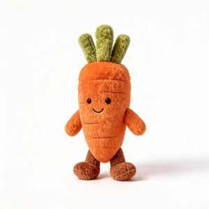Fluffy Soft Carrot Stuffed Plush Toy Custom New Plush Carrot Stuffed Toy Wholesale Lovely Carrot Stuffed Plush <b>Doll</b> - Product Image 6