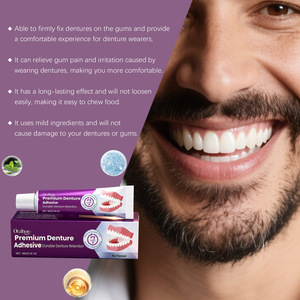 Crema Adesiva <span class=keywords><strong>per</strong></span> Protesi Dentarie a Lunga Tenuta Senza Sapore con Etichetta Privata - Product Image 4