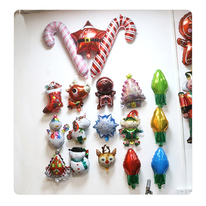 Vente en gros Film aluminium Mylar Ballons <span class=keywords><strong>de</strong></span> dessin animé Globos Décoration Hélium Joyeux Noël Ballons en aluminium ballons dinosaures - Product Image 5