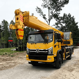 Truk Derek Teleskopik Bergerak 8 Ton 10 Ton Truk Derek Lorry Truk Derek Bergerak untuk Medan Berat - Product Image 1