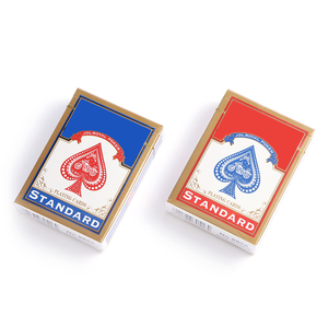 Cartas de póquer de venta directa de fábrica de naipes de papel personalizadas de alta calidad con embalaje de caja de papel al por mayor - Product Image 1