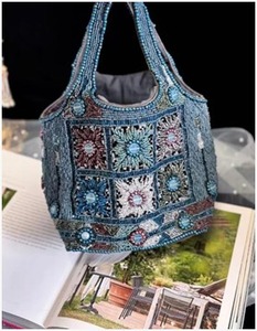 Sac à main brodé et perlé fait main, le plus vendu, pour femmes, idéal pour le quotidien et les soirées, disponible à la vente - Product Image 6