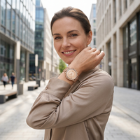 Montre connectée V60 pour femme 2026, double bracelet, appels Bluetooth, commande vocale IA, température corporelle, montres intelligentes personnalisables, vente en gros directe usine