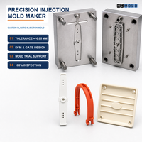 Service de moulage par injection plastique pour boîtiers médicaux, prototypes, faible volume et production répétée