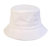Chapeau de pêche en coton personnalisé avec broderie de dessins animés, imprimé, protection solaire, logos brodés unisexes