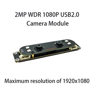 ระบบควบคุมการเข้าออกด้วยการจดจำใบหน้า กล้องโมดูล USB แบบสองเลนส์ ความละเอียด 200 ล้านพิกเซล เซ็นเซอร์ CMOS สี - Product Image 2