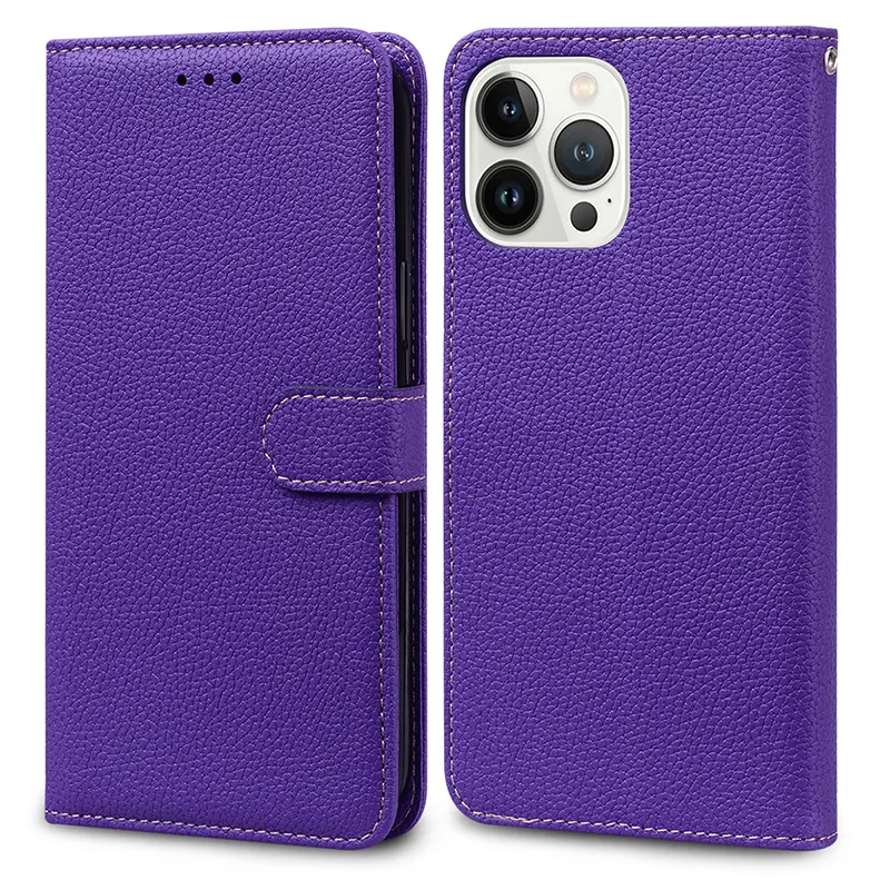 Dropshipping-Produkte Leder Brieftasche Handy taschen für Samsung Galaxy S24 A05S A15 PU-Handy hüllen für Xiaomi 14