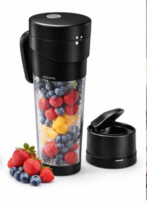 Vaso <span class=keywords><strong>Mezclador</strong></span> Portátil de Alta Calidad, Recargable por USB, 470 ml, 6 Cuchillas, Mini Licuadora de Frutas, Exprimidor Manual, Batidora de Smoothies con Pajita - Product Image 3