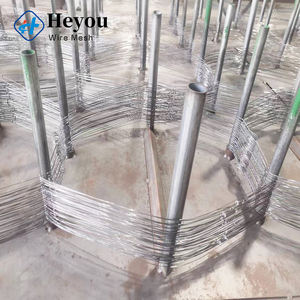 Clôture en <span class=keywords><strong>fil</strong></span> métallique à profil bas Putank Mesh MZP, obstacle discret, filet tissé haute résistance pour la sécurité des frontières à long terme - Product Image 1