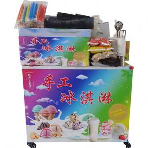 Nueva Máquina de Helados Móvil con Múltiples Sabores, Helado Artesanal a Base de Leche para Venta Ambulante en Parques y Calles de Comida - Product Image 4