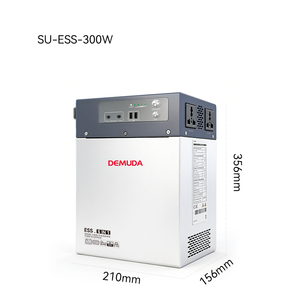 Système d'éclairage solaire portable pour la maison 300W 1000W avec ampoules, chargeur <span class=keywords><strong>de</strong></span> téléphone rechargeable, station d'alimentation avec panneau solaire pour l'extérieur - Product Image 4