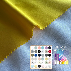 Bông hữu cơ nhung: tự nhiên sinh thái, mềm mại và thân thiện với da. cho babywear/loungewear, mượt, dyeable, nhà máy bán buôn - Product Image 5