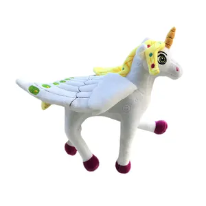 Nette Zeichentrick figur Puppe Mia und ich Spielzeug Einhorn Stofftier Plüsch tier