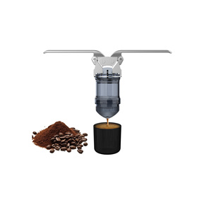 <span class=keywords><strong>Mini</strong></span> <span class=keywords><strong>cafetera</strong></span> portátil con cesta de acero inoxidable de 51mm Café molido compatible - Product Image 5