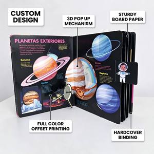 <span class=keywords><strong>Meilleures</strong></span> ventes : Livres 3D interactifs personnalisés en matériaux recyclés pour la maternelle et les tout-petits, découpés à la forme, avec rabats et couleurs personnalisables - Product Image 4