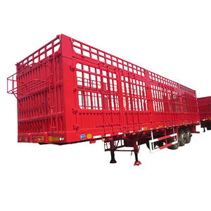 <span class=keywords><strong>Semi</strong></span>-<span class=keywords><strong>remorque</strong></span> à ridelles 3 ou 4 essieux 60 tonnes pour le transport de bétail et de marchandises - Prix compétitif - Product Image 1