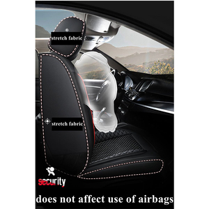 Funda de Asiento de Coche Universal de Cuero de Lujo, Funda Completa para Asiento de Coche, <span class=keywords><strong>Accesorios</strong></span> para Coche - Product Image 4