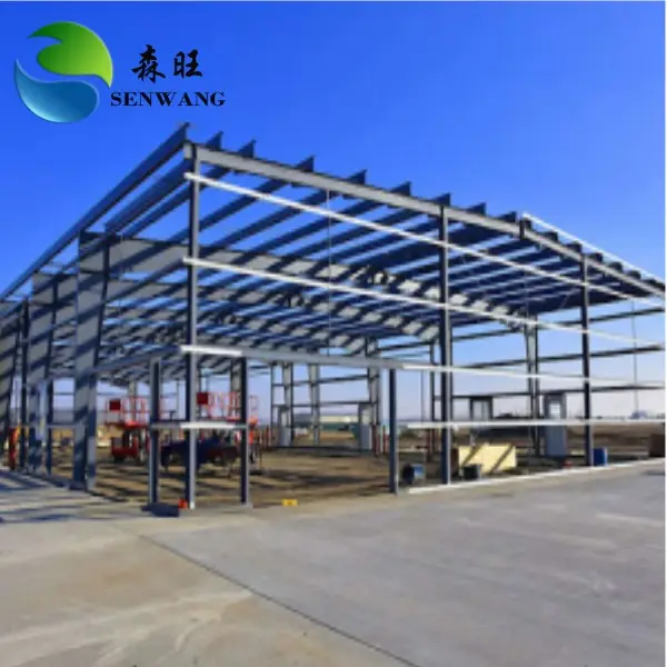 Multi-functional prefab steel building low cost industrial factory shed
