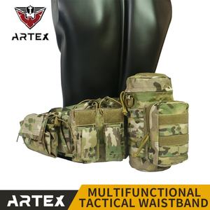 Cinturón Táctico Multifuncional de Liberación Rápida, Bolsa Molle Ajustable, Cinturón Táctico para la Cintura - Product Image 4