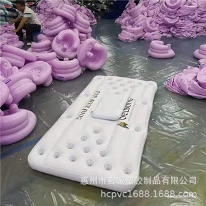 Bouée flottante gonflable 180x90cm en PVC pour jeu de beer pong dans la piscine, pour s'amuser dans l'eau - Product Image 2