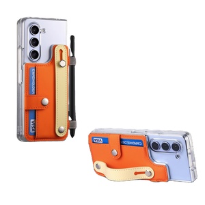 Custodia in pelle con supporto per cinturino da polso Design carino da donna elegante a prova di Shock Cover posteriore del telefono per <span class=keywords><strong>A53</strong></span> S24 ULTRA - Product Image 1