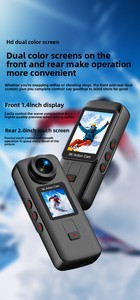 2026 WiFi 4K 120fps WiFi Action <b>Camera</b> Waterproof <b>Camera</b> <b>Remote</b> <b>Control</b> Dual Screen Six Axis Stabilization Gyroscope Dual Screen - Product Image 5