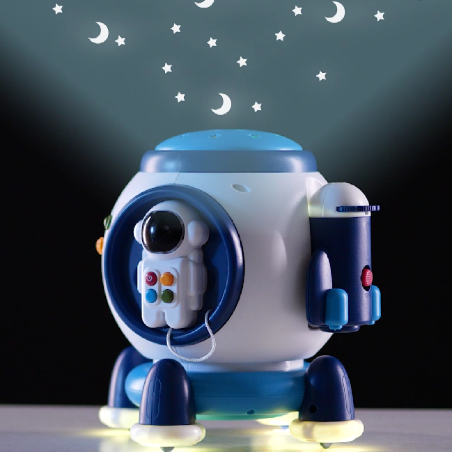 Space Capsule Educational Piano Musical Drum