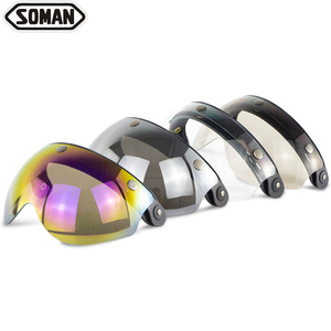 <span class=keywords><strong>W</strong></span> Visor Mũ Bảo Hiểm Xe Máy Visors Chống Uv Bong Bóng Lens Moto Chu Kỳ Mũ Bảo Hiểm Kính Mặt Trời Phụ Kiện Cho Xe Tay Ga Chopper Mũ Bảo Hiểm - Product Image 2