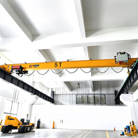 VFD-Antrieb Vibrationsarmer VFD Einträger-Elektromagnetischer Brückenkran für Stahlplattenhandling