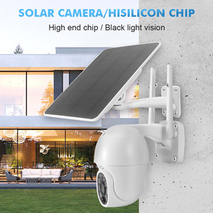 Vente en gros 360 degrés HD Wi-Fi CCTV <span class=keywords><strong>Caméra</strong></span> double sans fil à énergie solaire 5G IP66 étanche Résolution 3MP Carte SD pour une utilisation en <span class=keywords><strong>extérieur</strong></span> - Product Image 3