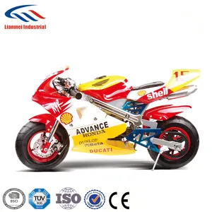 2-stroke kids motorcycle 49cc mini kid pocket bike pull starter mini kid pocket bike