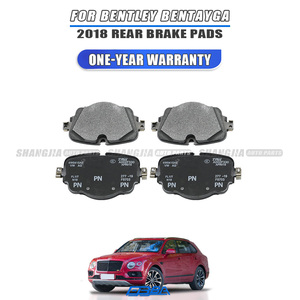 Plaquettes de frein arrière de rechange référence OE 4M0698451C, pièces de rechange pour système de freinage Bentley Bentayga 2018 - Product Image 2