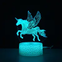Luz de mesa led personalizada 3d, ilusão anime lamparas acrílica base de mesa luz de natal decoração do quarto das crianças luz noturna de acrílico