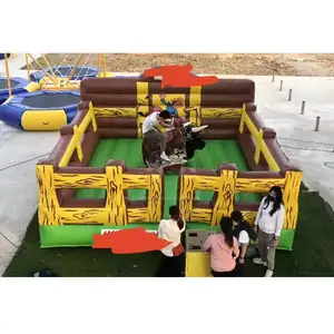 Giá Rẻ Inflatable Rodeo Bò Cơ Khí Cưỡi/Tuấn Bronco Bull Máy Rodeo/Rodeo Bullfor Người Lớn