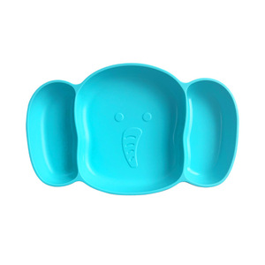 Plato de Silicona para Niños, Tipo Arco, con Diseño de Animales, Libre de BPA, Plato de Alimentación para Bebés de 0 a 12 Meses - Product Image 5