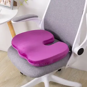 Factory Custom Logo Memory Foam Comfort Seat Cushion Oem Removable Chair Cushion